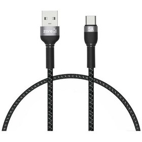 Resim Zore Shira Serisi Type-C Usb Kablo 30 Cm-Siyah 