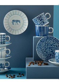 Resim English Home English Home Zebra Porselen 2'li Kahve Fincan Takımı 80 Ml Lacive 