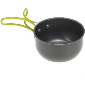 Resim Vkemall Yeşil Dış Mekan Mutfak Seti: Alüminyum Tencere, Alkol Ocağı Ve Taşıma Çantası İle Hızlı Isıtma Ve Kolay Temizlik Yeşil 