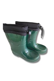 Resim belixspor Konçlu Unisex Yağmur Çizmesi 36-40 Koyu Yeşil 
