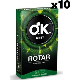 Resim Okey Rötar Prezervatif 10'lu x 10 