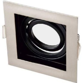 Resim Cata Gu10 Duy Girişli Satin - Siyah Kare Sıva Altı Dekoratif Kaide (ct - 5225) 