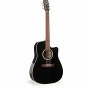 Resim Art & Lutherie CW Cedar Elektro Akustik Gitar (Black) 