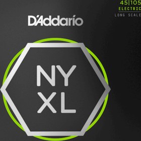 Resim D'Addario NYXL45105 NYXL Nickel 4 Telli Bas Gi̇tar Teli - Light/Medium (45-105) 