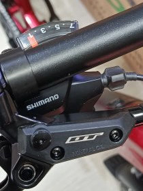 Resim KRONOS ELEKTRİKLİ KATLANIR BİSİKLET 390H HYD 20 JANT 7 VİTES BORDO 