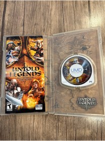 Resim MQ Psp umd oyun untold legends kolleksiyonluk ürün 
