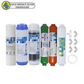 Resim Pemax Water Solutions Purefer Açık Kasa Çift Karbonlu Sertifikalı 6'lı Mebransız Mineral -Alkalili 