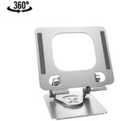 Resim HEJARON LOBO Alüminyum Katlanır Laptop Tablet Telefon Standı Kaydırmaz Tabanlı Profesyonel 360 Derece 12.9 