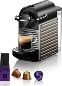 Resim Nespresso C61 Pixie Titan Kahve Makinesi Gri 