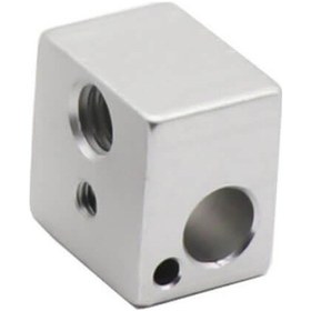 Resim Koodmax 3 Adet 3d Yazıcı E3d V5 Isıtıcı Blok Baskı Kafası J Kafa Çift Taraflı 16x16x12mm Alüminyum Blok 