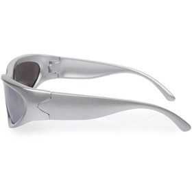 Resim Angel Eyes UV400 Ve Rüzgar Korumalı Buğulanmaz Gri Aynalı Bisiklet Gözlüğü BS9999 