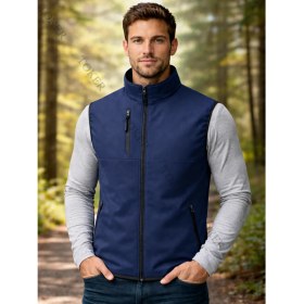 Resim Toker Tekstil Softshell Yelek - Rüzgar ve Su Geçirmez Iş Yeleği - Günlük Kullanım 