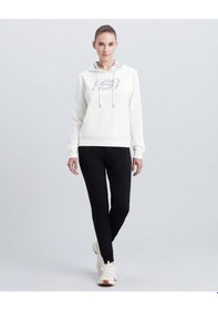 Resim Skechers W Printed Jogger Sweatpant Kadın Siyah Eşofman Altı S212085-001 Siyah 