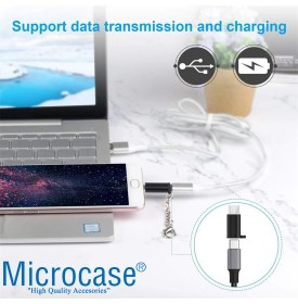 Resim Microcase 2in1 USB 3.0 Hızlı Type C ve Micro USB Otg Adaptör - AL2616 