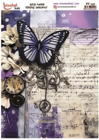 Resim Pirinç Dekopaj Kağıdı 30x42cm Pt-141 