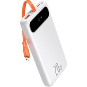 Resim Baseus 20W Dijital LED 10000mAh Powerbank Hızlı Şarj Lightning Baseus