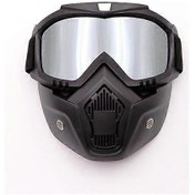 Resim Maske Gözlük Motosiklet Kaskı Arazi Sporları Sürüş Açık Taktik Gözlük Rüzgar Ve Kum Önleyici Ekipman7 