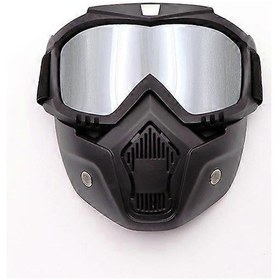 Resim Maske Gözlük Motosiklet Kaskı Arazi Sporları Sürüş Açık Taktik Gözlük Rüzgar Ve Kum Önleyici Ekipman7 