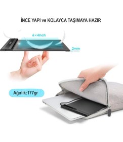 Resim Veikk S640 Grafik Tablet 6 x 4" 8192 Seviyeli Siyah Kalem ile Uyumluluk ve Taşınabilirlik 