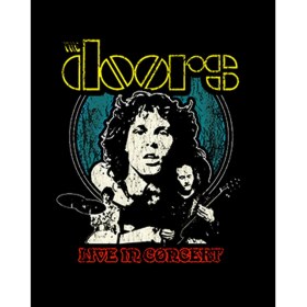 Resim The Doors Live In Concert Büyük Sırt Patch Yama 