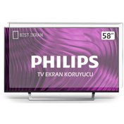 Resim Best Ekran Philips Uyumlu 58" 146 CM TV Ekran Koruyucu 