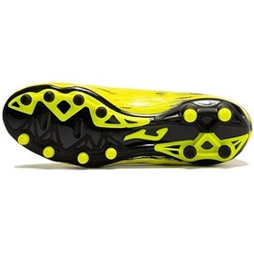 Resim Joma Supercopa 2309 Lemon Fluor Black Fırm Ground Krampon Ve Halı Saha Ayakkabısı Sarı 