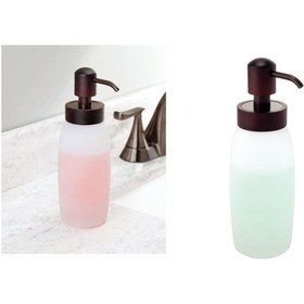 Resim Idesıgn Sıvı Sabunluk Cam Buz Desenli Model 