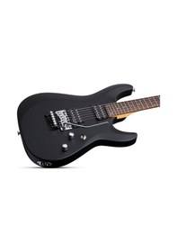 Resim Schecter C-6 Fr Deluxe Elektro Gitar (Mat Siyah) 