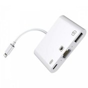 Resim Grc Accessory Iphone 7 8 X 11 11 Pro 12 13 13 14 Pro Max Ve Ipad Uyumlu Usb Ethernet Lightning Şarj Adaptörü 3in1 