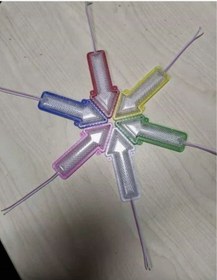 Resim 12V Ok Yönlü Led Modül İşaret Modülü Tabela Modül RGB 3 Adet 
