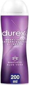 Resim Durex Aloe Vera Özlü Play Kayganlaştırıcı & Masaj Jeli (1 x 200 ml) 