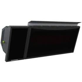 Resim Hoşseven Hrg-12 Seramik Camlı Isıtıcı 11,2 Kw 