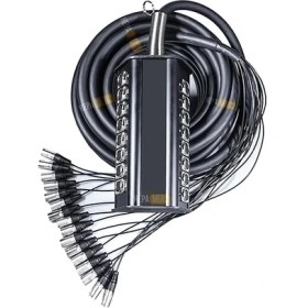 Resim Merz STAGE-16C-10M 16 Kanal 10 Metre Multicore Kablolu Hazır Stage Box 