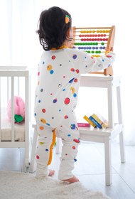 Resim 0.5 Tog Unisex Patikli Uyku Tulumu - Puantiye - 12-18 Ay 