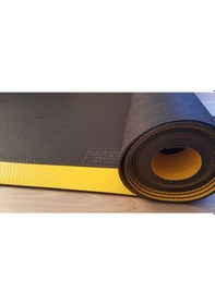 Resim 3 Mm 20 Kv Siyah Ikaz Şeritli Yalıtkan Izole Halı 100X100 