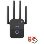 Resim Başkenttekno AC35Q Siyah Wi-Fi Router 1600MBPS Çift Bant 4 Anten 