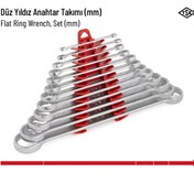 Resim İzeltaş Düz Yıldız Anahtar Takımı 8 li 