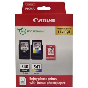 Resim Canon PG-540 CL-541 Photo Value Multipack 2'li Mürekkep Kartuş 