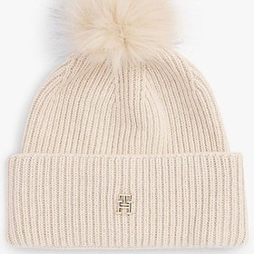 Resim Tommy Hilfiger Tommy Hılfıger Kadın Bere Aw0aw16848-aa8 Krem 