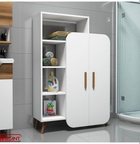 Resim Variant Form Çok Amaçlı Dolap Beyaz 