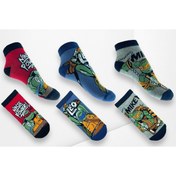 Resim Belyy Socks 3 Lü Paket Desenli Çocuk Çorap 