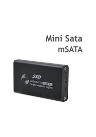 Resim Mini Sata Msata Ssd Usb 3.0 Harddisk Kutusu - Harici Msata Kutusu 