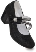 Resim KARAMAZI Aisha Çupra Günlük Kız Çocuk 4 Cm Topuklu Abiye Ayakkabı 