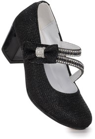 Resim KARAMAZI Aisha Çupra Günlük Kız Çocuk 4 Cm Topuklu Abiye Ayakkabı 