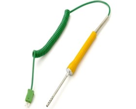 Resim Elitech M102 K Tipi Hava Sıcaklık Probu Delik Uçlu 400°C 
