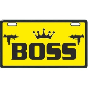 Resim Sevenkardeşler Sarı Boss E-Bike Plakalık 