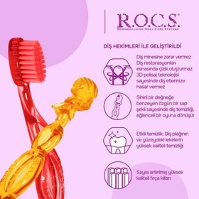 Resim Rocs Kids 3-7 Yaş Diş Fırçası 