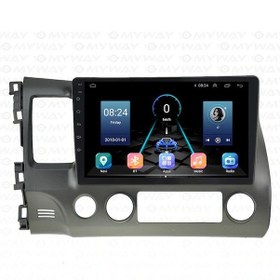 Resim Celali Tuning Honda Civic Fd6 2008-2011 Android 12 Carplay Navigasyon Multimedya - 8gb Ram 128gb Hdd 