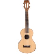 Resim [Outlet] Mahalo MM2E All Solid Elektro Concert Ukulele (Natural)(ol 24-24083) 