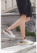 Resim Jump 30342 Phlon Hafif Taban Bağcıklı Erkek Sneaker Günlük Spor Ayakkabı Beyaz Beyaz 